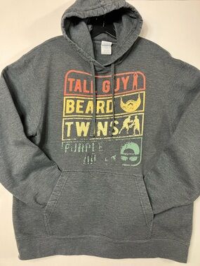 DUDE PERFECT Games Men's or Women’s Hoodie Tall Guy Beard …*Coupon Eligible